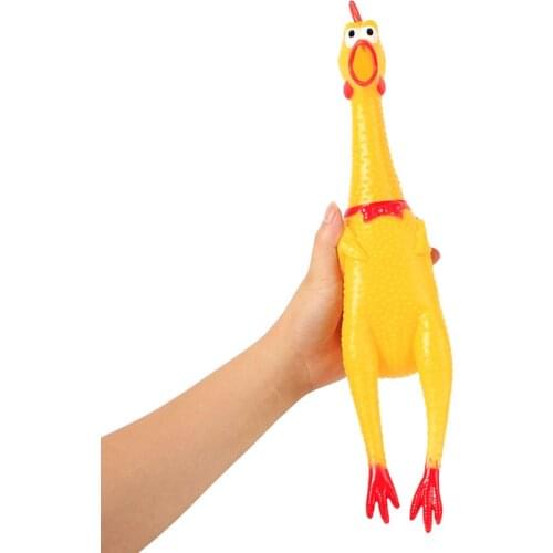 Squeaker Shrilling Screaming Chicken Slow Rising Vent Toy Stress Relieve Gift