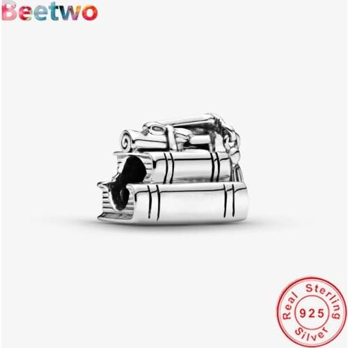 Fit Original Pandora Charms Bracelet Beads 925 Sterling Silver Graduation Charm Dangle Pendant 925 Silver Jewelry Berloque