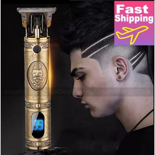 Professional men hair trimmer beard electric hair clipper barber hair cutting machine Clippers Rechargeable 0mm t-blade Machine