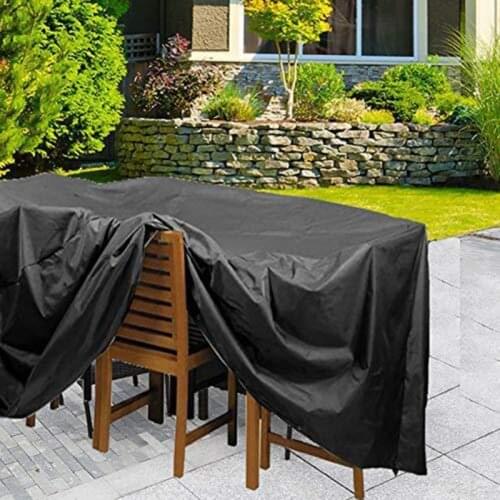 Oxford Cloth Furniture Dustproof Cover For Rattan Table Cube Chair Sofa Waterproof Rain Garden Outdoor Patio Protective Case