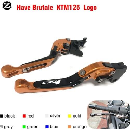 Motorcycle Accessories CNC Motorbike Adjustable Folding Extendable Brake Clutch Levers For KTM 125 125 Duke 2014 2015 2016