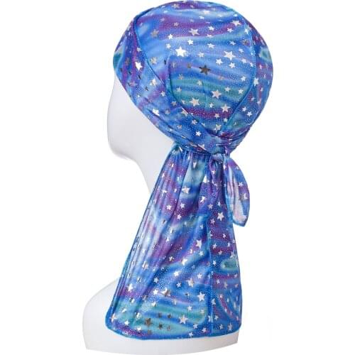 GBCNYIER Tie-Dye Starry Sky Pirate Hat Breathable Quick Dry Cap Unisex Sports Hip Hop Universe Pattern Hats