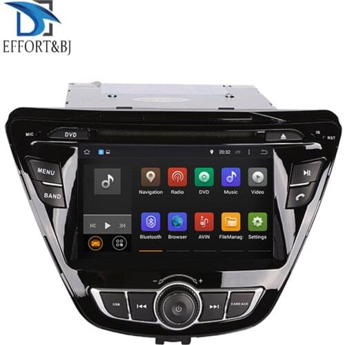 4GB RAM Android 9.0 Radio for HYUNDAI ELANTRA/AVANTE 2014-2015 Car DVD Player With GPS Navigation Radio +Tape Recorder+Map+Audio