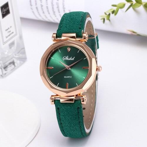 Women 2020 New Fashion Casual Leather Band Watch Luxury Analog Quartz Crystal Wristwatch Female Dress женские часы наручные