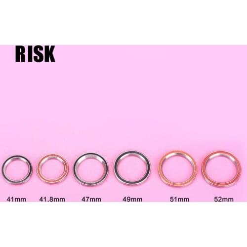 1 Piece RISK General Repair Headset Bearings Bicycle Bearing 28.6/44/30 mm Steel MTB Bike Headset 41 41.8 47 49 51 52 mm