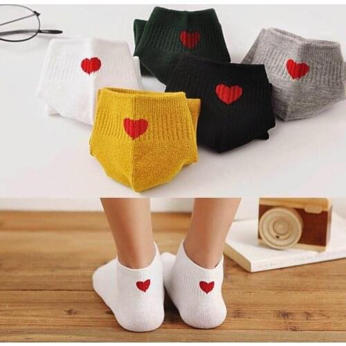 5Pairs/lot women/men boat socks COTTON for summer/spring Low-cut Socks fashion