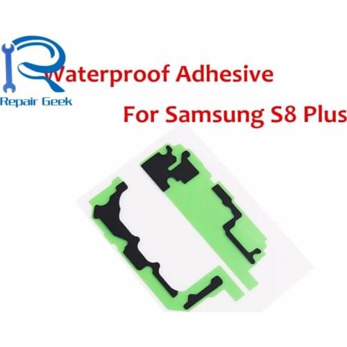 50pcs/Lot New Replacement For Samsung Galaxy S8+ Plus G955Waterproof Adhesive Tape Glue Sticker For Samsung S8Plus Repair Parts