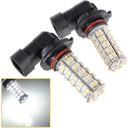 80% Hot Sell HB3 9005 68 SMD White LEDs Fog Bulb Headlight High Beams Runing Lamp Light