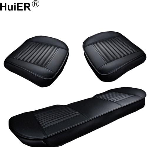 HuiER Car Seat Cover Car Styling Contain Bamboo Carbon Full Cover Automobile Cover Environmental Protection Car Seat Protector