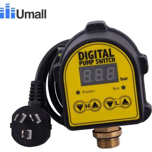 Water pump sensor switch Digital pressure switch air Compressor intelligent Automatic electronic Switch Controller 10bars