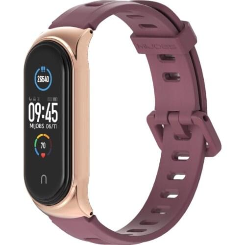 For Xiaomi Mi Band 5 NFC Global Version Strap Bracelet for Mi Band 5 6 Strap Silicone Wristbands for Miband 5 Wrist Accessories