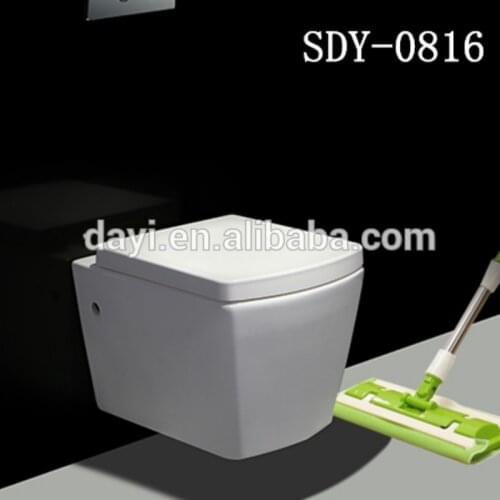 Ceramic sanitary ware wall mounted toilet hung toilet bowl