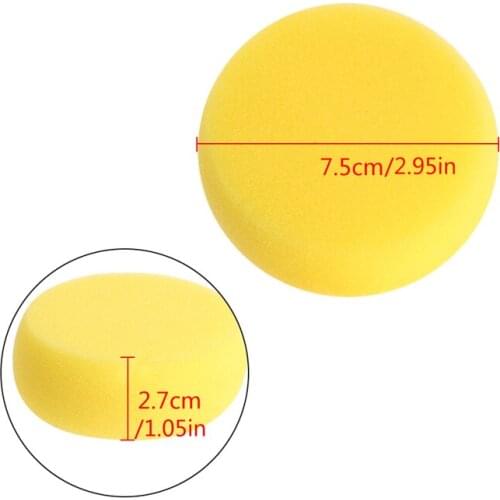 Round Painting Sponge For Art Drawing Craft Clay Pottery Sculpture Cleaning Tool