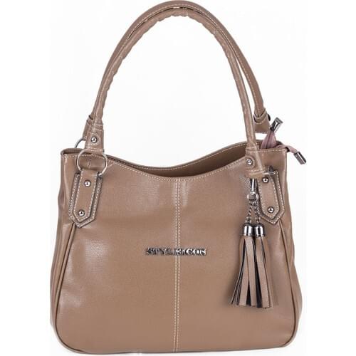 Modkofoni Metal Accessory Detailed Coffee Tote Bag