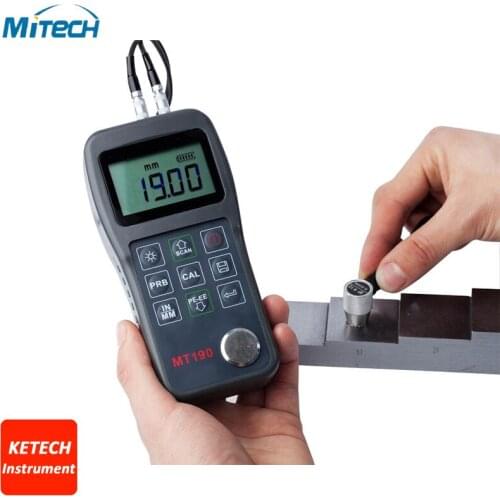 Multi Through Coating Ultrasonic Thickness Gauge (3-60)mm MT190