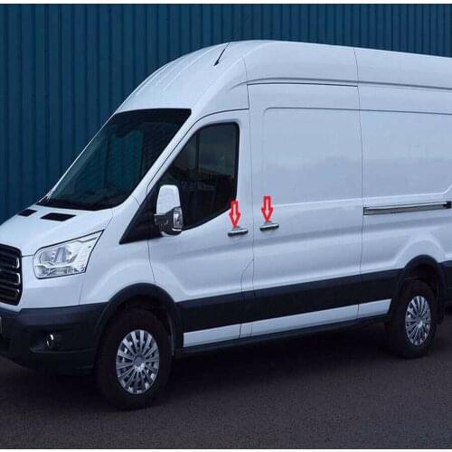 Fit For Ford Transit Chrome Door Handle 2014 Over Stainless Steel Chromium Styling Accessories Modified Designed For Track Car