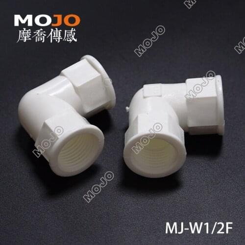 Pipe fitting DN15 diameter Plastic MJ-W1/2F(50pcs/lot) POM Elbow connector pipe joint Plumbing fittings