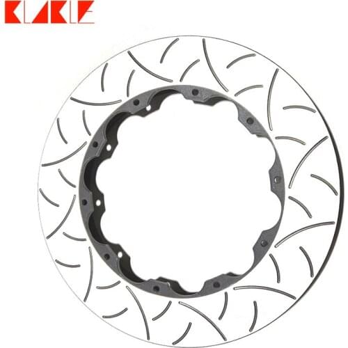 KLAKLE Modified Car 345*28MM Racing Car Brake Disc Dragon Pattern Friction Area 54MM For BMW E92