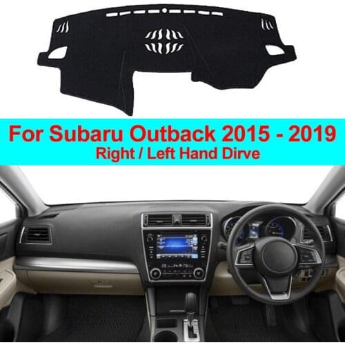 Car Inner Dashboard Cover Dash Mat Carpet Cape Cushion DashMat Pad For Subaru Outback 2015 2016 2017 2018 2019 LHD RHD