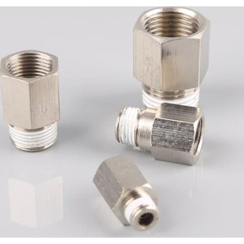 Air Pneumatic 1/8" 1/4" 3/'8 1/2" OD Hose PCVF Series ChecK Valve Quick Connect Fitting/Push In Air Fittings
