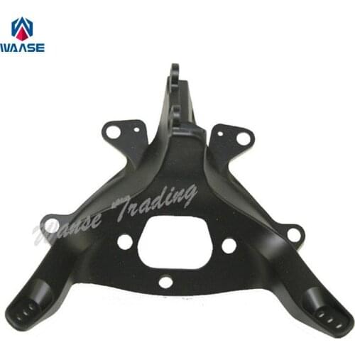 Waase For Yamaha YZF R6 RJ05 RJ09 2003 2004 2005 Front Headlight Headlamp Support Bracket Upper Fairing Cowling Stay Holder