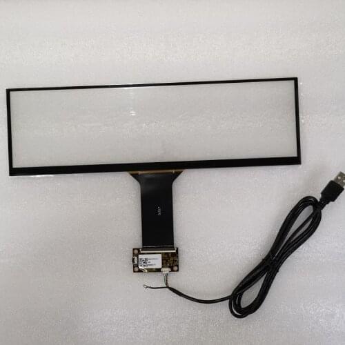 12.6 inch touch screen long capacitive type suitable for window linux and android system 10 point USB universal interface