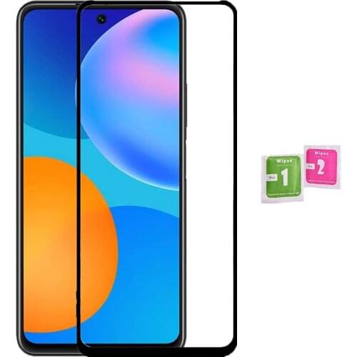 1x Compatible tempered glass Protector Huawei P Smart 2021 full screen LCD glass-GMOBILS