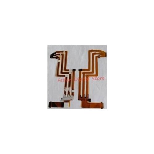 2PCS LCD hinge rotate shaft Flex Cable for Sony FDR-AXP55 AXP55 AX40 AX53 Camcorder