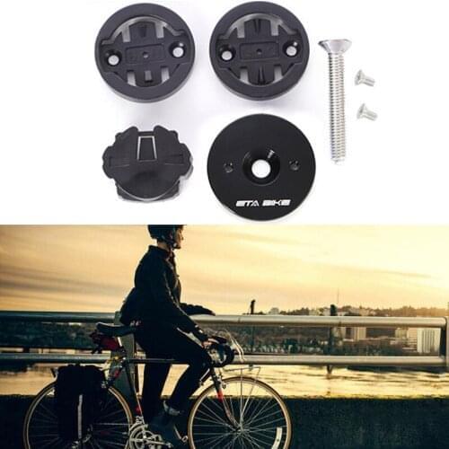 MTB Road Bike Bicycle Computer Holder Stem Top Cap Cycling Stopwatch GPS Mount