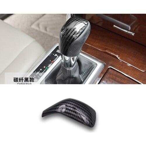 FOR Toyota Mark X Reiz X130 2010-2017 GEAR SHIFT LEVER GEAR SHIFT KNOB TRIM STICKER COVER MOLDING CAR STYLING