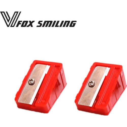 Fox Smiling Billiard Snooker Cues Tip Sharpener Tools Black/Red Colors Billiard Accessories