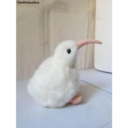 Lovely national bird of new zealand white kiwi plush toy about 15cm soft doll baby toy Christmas gift h2476