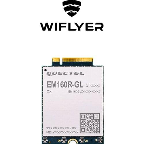Quectel EM160R-GL Cat16 module High-end Router chip EM160RGLAU-M21-SGADA LTE-A M.2 Interface Global Band worldwide Support MIMO