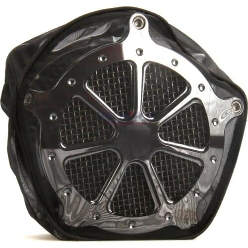 Motorcycle Waterproof air cleaner kits Rain Sock cover For harley touring sportster dyna softail