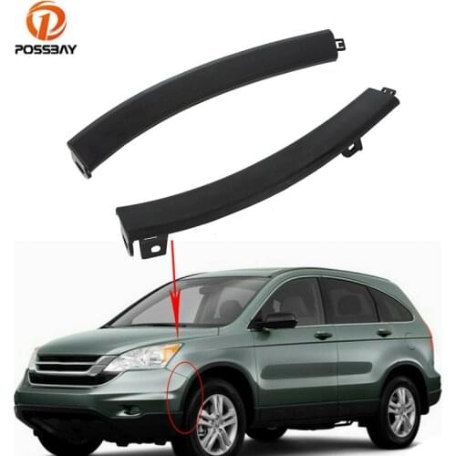 2Pcs Front Bumper Wheel Fender Molding Trim 71103-SWA-003 71108-SWA-003 Car Accessories for Honda CR-V 2007 2008 2009 2010 2011