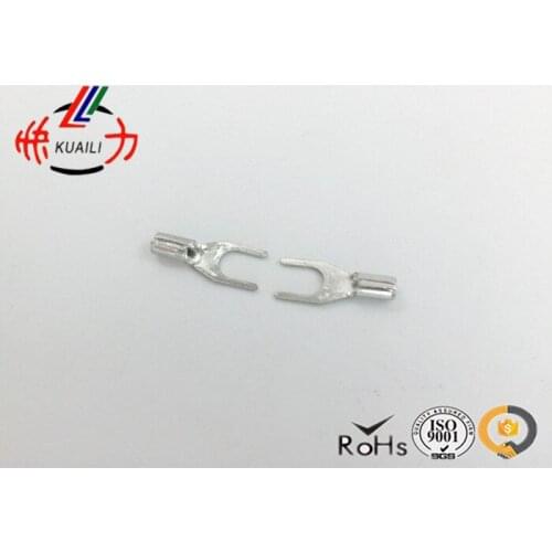 1000pcs Non-insulated Spade Terminal SNB 1.25-4