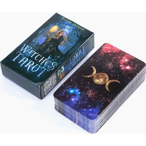 New Destiny Divination Witch Tarot Multiplayer Poker Board Game Family Interactive Childrens Educational Toy