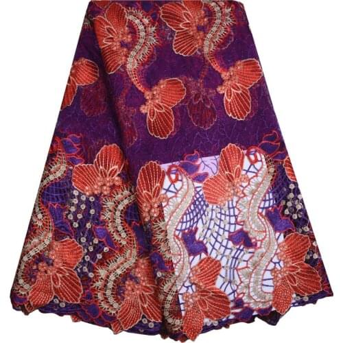 Latest French Lace Fashion Nigerian Lace Fabrics For Wedding 2018 African French Lace Fabric High Quality For Wedding Dress F856