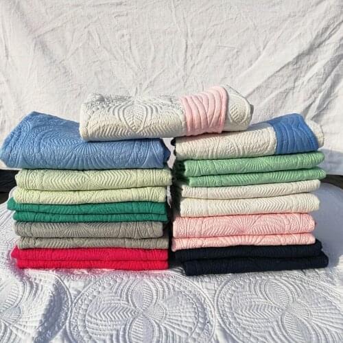100% Cotton Baby Quilted Blankets Monogrammed Shower Cover Wraps Cotton Baby Muslin Newborn quilt