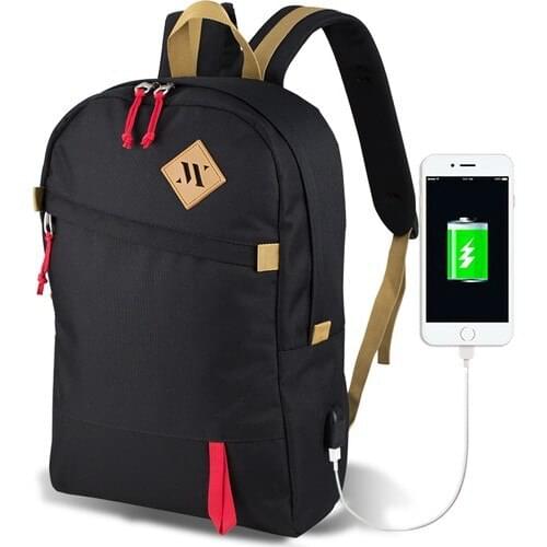 My Valice Smart Bag FREEDOM Usb Charger Input Smart Backpack Black