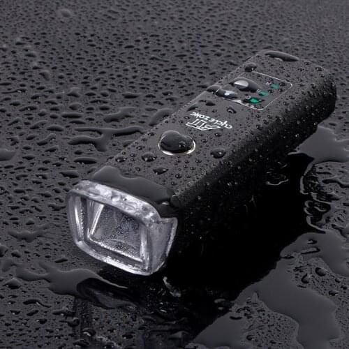 Bicycle Headlight USB Rechargeable Flashlight MTB Bicycle Light 5 Mode Adjustable Smart Sensor Lights safety cycling accessories