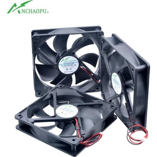 ACP12025 12CM 120mm fan 120x120x25mm DC5V 12V 24V 2pin Cooling fan suitable for chassis power inverter