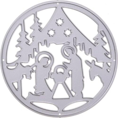 Cutting Dies Stencil Christmas Metal DIY Scrapbooking Embossing Paper Card Decor Stencil Stickers Diy Vintage