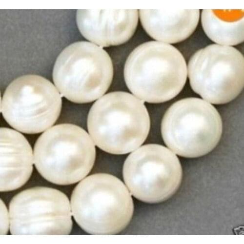 Wb 003113 Wholesale 5 Strands 8-9mm White Akoya Freshwater Pearl Loose Beads 14"