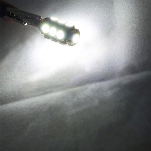 1pc Car T10 LED 13-smd Wedge Light Bulb 5050SMD 12V 3W White Light