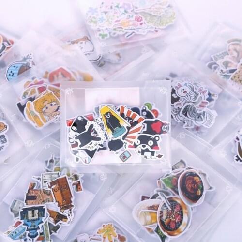 1 Pack Cartoon Cute New Expression Animal Sticker Children Stationery For DIY Albums Scrapbooking Diary Decoration Depicting