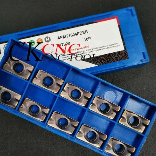 10pcs APMT1604PDER P7320 ZM1251 1125 carbide inserts Turning tool APMT 1604 Mill Lathe Tools Milling cutter CNC tool