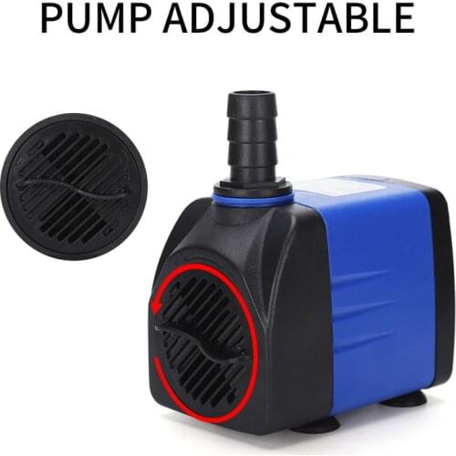 220-240V Aquarium Ultra-Quiet Submersible Water Fountain Pump Filter Fish Pond Aquarium Water Pump Tank Fountain 3.5/6/10/15/25W