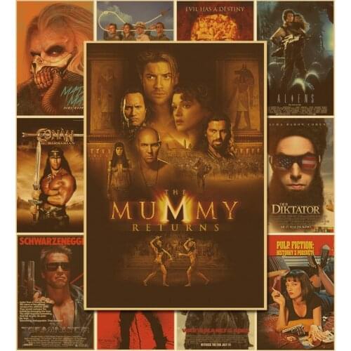 30x45cm Classic Movie Poster Wall Decor Pulp Fiction Retro Large Kraft Paper Posters Vintage Decorative Art Painting Home Decor