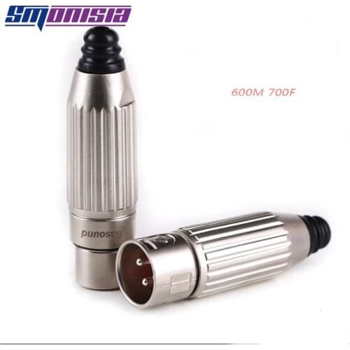Smonisia 50pcs 3Pins XLR Male Female Connector Welding Microphone Audio Plug Amplifier Balanced Jack